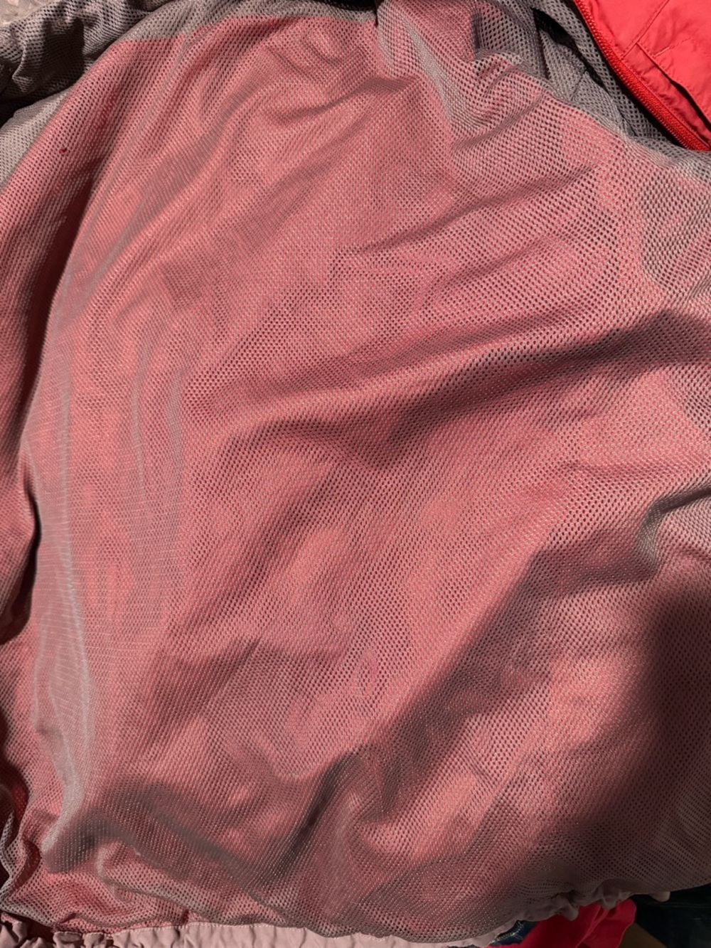 The North Face Jacket Hydrenalite Hooded Windbreaker Red Outdoor Hiking Mens L - Picture 11 of 11